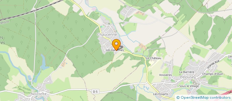 localisation de l'entreprise SCI CHAGREAL  CHAUCENNE