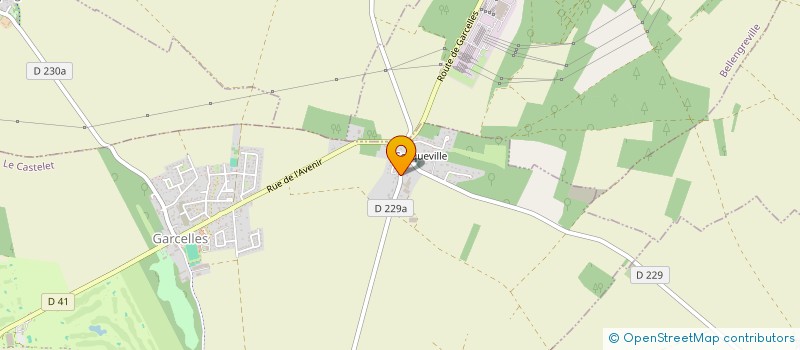 localisation de l'entreprise SCI CHAGUIDULEO  LE CASTELET