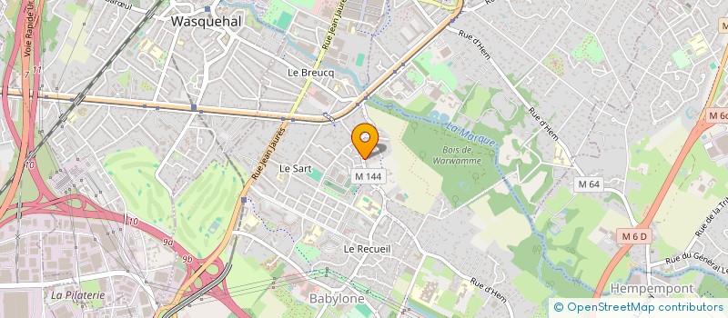 localisation de l'entreprise SCI CHAHINAZ à VILLENEUVE D'ASCQ