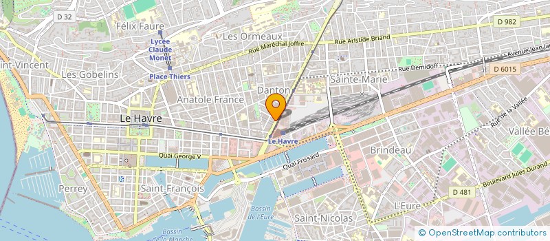 localisation de l'entreprise SCI CHAI LUXURY SUITE  LE HAVRE