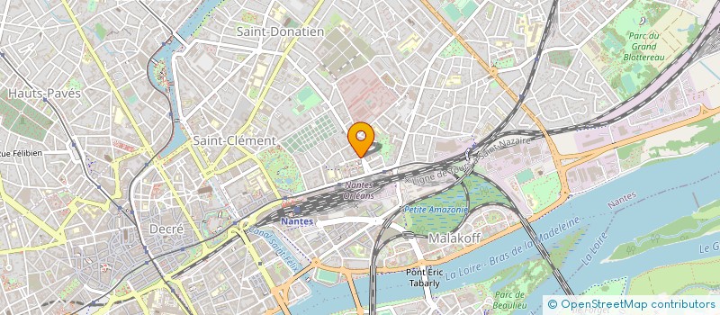 localisation de l'entreprise SCI CHAIB à NANTES
