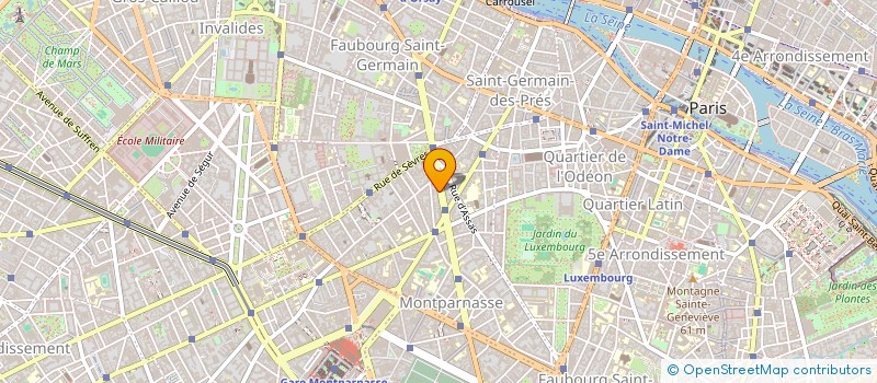 localisation de l'entreprise SCI CHAIGNOLLES  PARIS