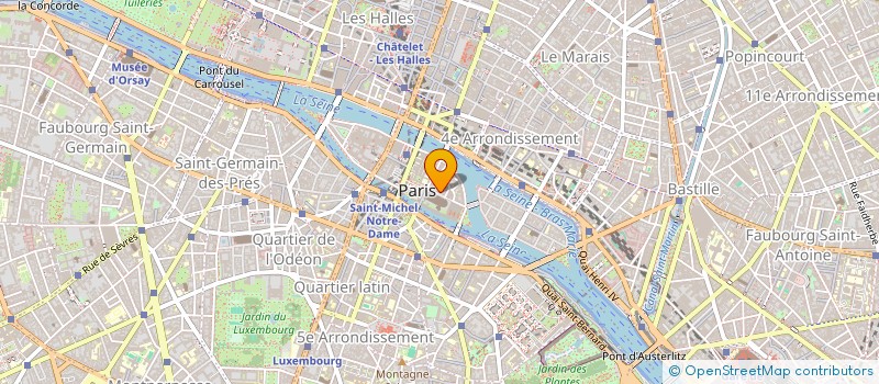 localisation de l'entreprise SCI CHAILLOT-MARCEAU  PARIS