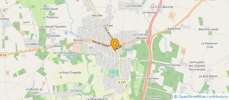 localisation de l'entreprise SCI CHAILLOU ET MORINIERE  HERIC