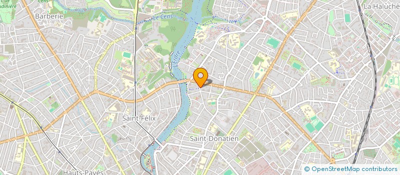 localisation de l'entreprise SCI CHAILLOU LANDREAU  NANTES