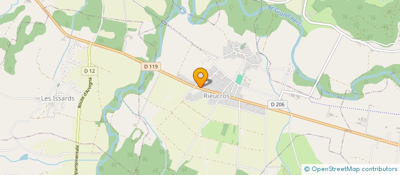 localisation de l'entreprise SCI CHAILLOUX à RIEUCROS