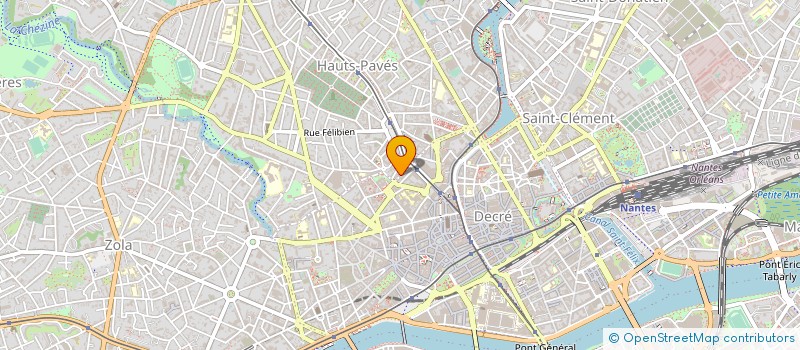 localisation de l'entreprise SCI CHAINET à NANTES