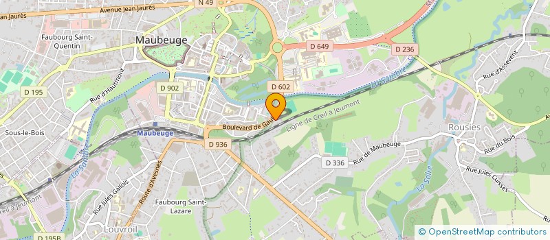 localisation de l'entreprise SCI CHAIR HACHIN  ROUSIES