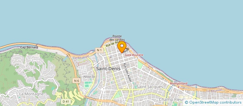 localisation de l'entreprise SCI CHAJAH  SAINT-DENIS