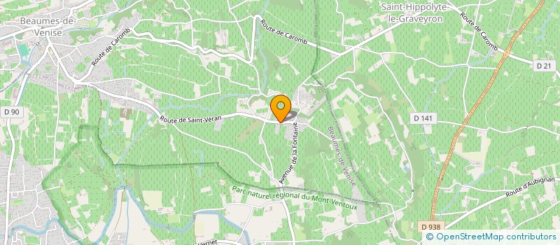 localisation de l'entreprise SCI CHAKAN  BEAUMES-DE-VENISE