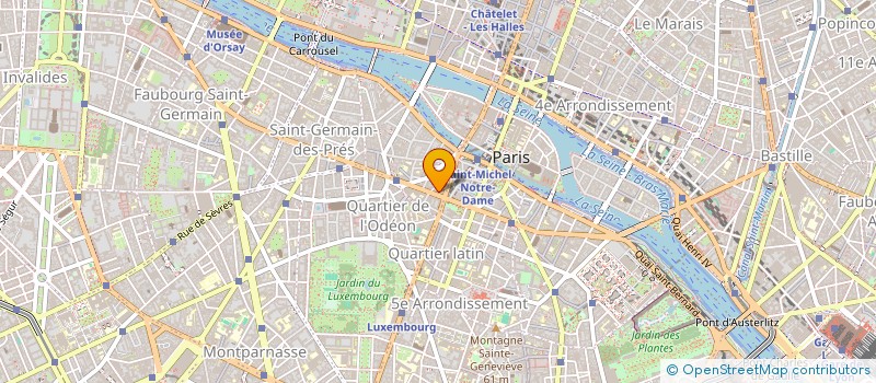 localisation de l'entreprise SCI CHAKOR GMBH  PARIS