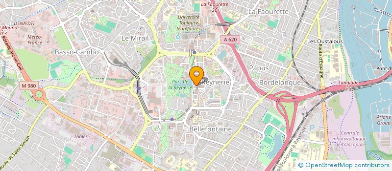 localisation de l'entreprise SCI CHAL à TOULOUSE