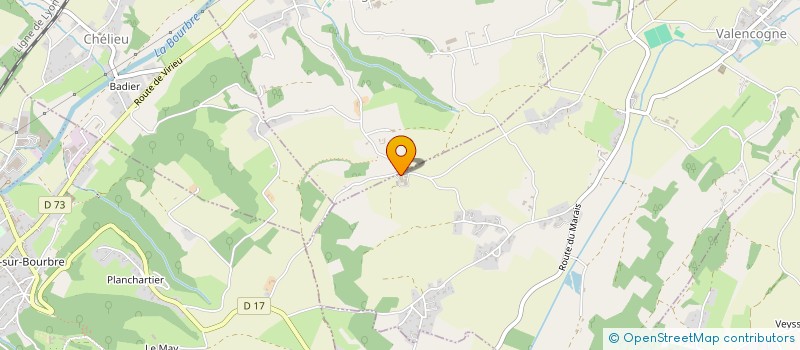 localisation de l'entreprise SCI CHALAMBE  VILLAGES DU LAC DE PALADRU