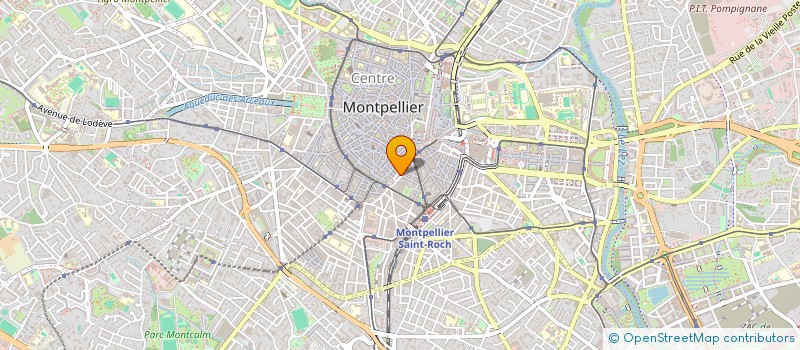 localisation de l'entreprise SCI CHALANCIN à MONTPELLIER