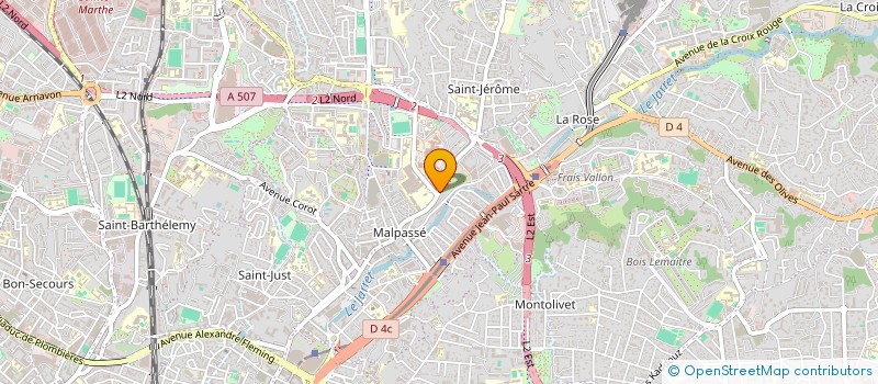 localisation de l'entreprise SCI CHALDJIAN à MARSEILLE