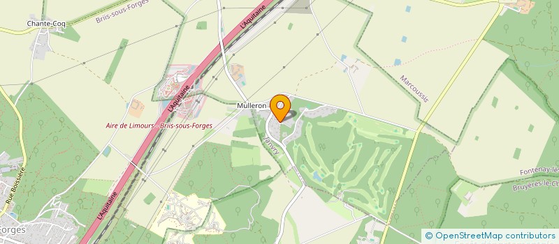 localisation de l'entreprise SCI CHALET DE LA VALLEE BERGEOTTE  JANVRY