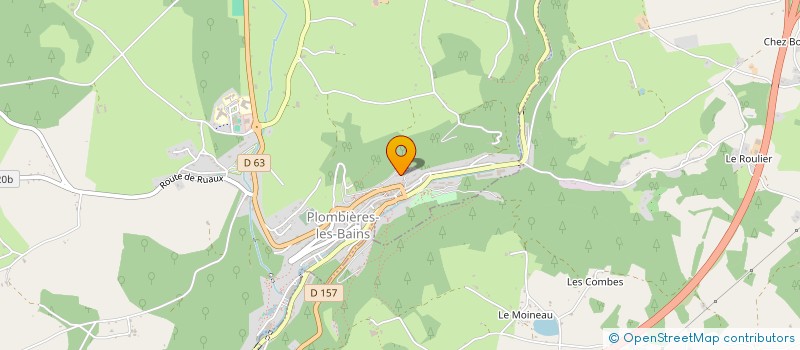 localisation de l'entreprise SCI CHALET TITOT  PLOMBIERES-LES-BAINS
