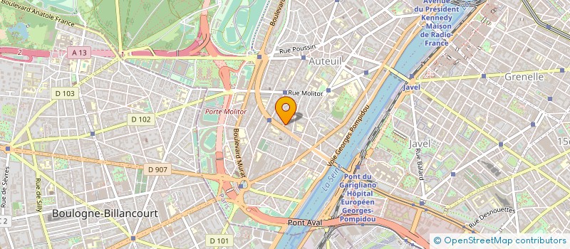 localisation de l'entreprise SCI CHALGRIN  PARIS