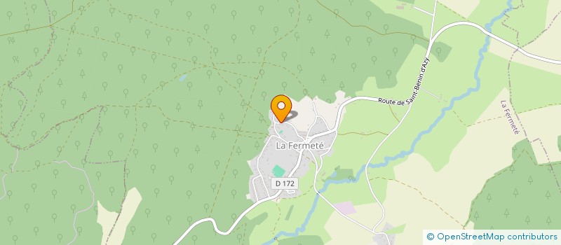 localisation de l'entreprise SCI CHALI-08 à LA FERMETE