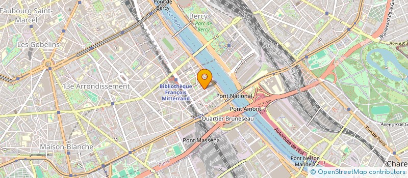 localisation de l'entreprise SCI CHALIE GIORNO  PARIS