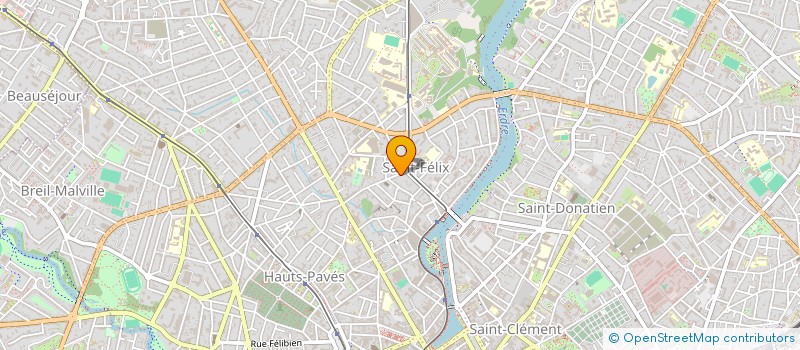 localisation de l'entreprise SCI CHALIEU à NANTES