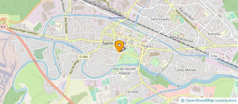 localisation de l'entreprise SCI CHALLECO à SAINT-DIZIER