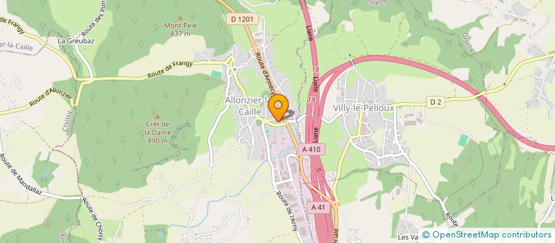 localisation de l'entreprise SCI CHALLENGE  ALLONZIER-LA-CAILLE