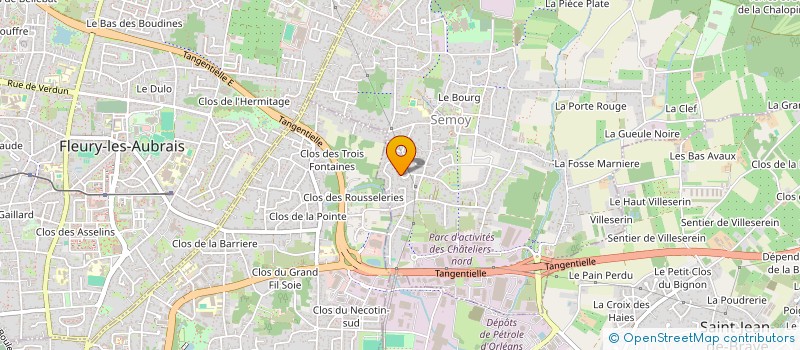 localisation de l'entreprise SCI CHALMAVISA à SEMOY