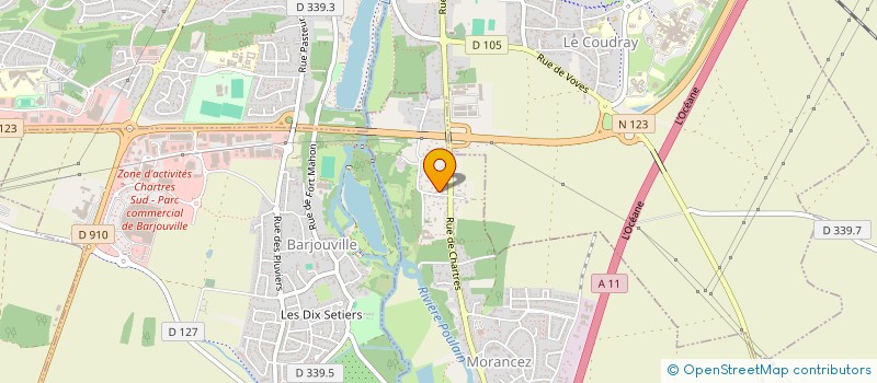 localisation de l'entreprise SCI CHALONS CHAURAY à MORANCEZ