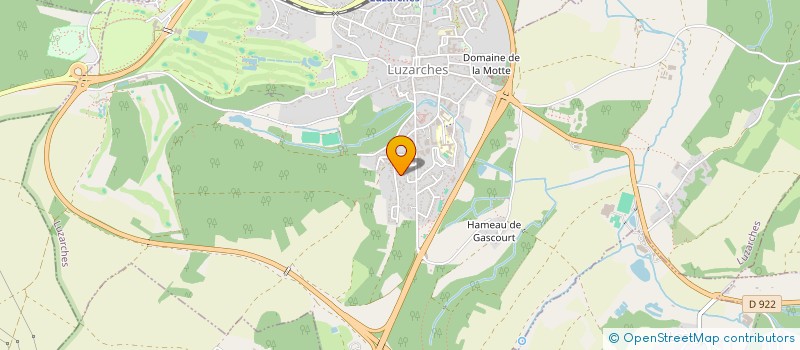 localisation de l'entreprise SCI CHALONS-EN-CHAMPAGNE à LUZARCHES
