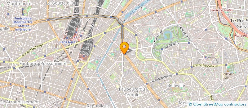 localisation de l'entreprise SCI CHALOSSE INVEST  PARIS