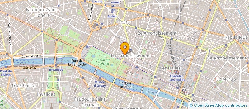 localisation de l'entreprise SCI CHALOU  PARIS