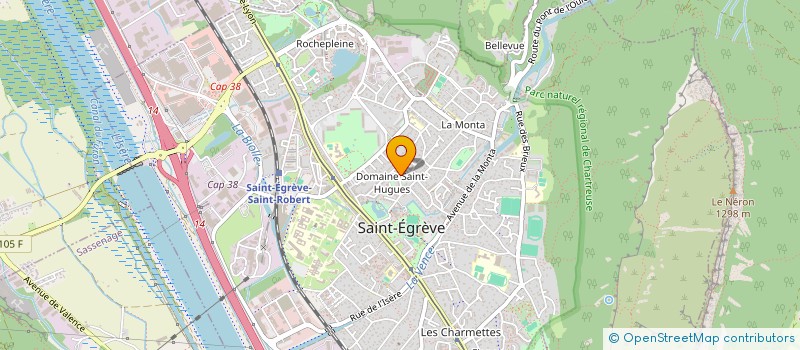 localisation de l'entreprise SCI CHALP  SAINT-EGREVE