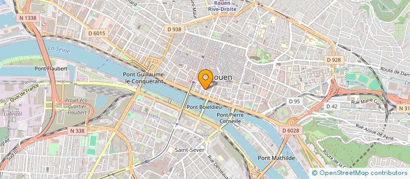 localisation de l'entreprise SCI CHALTEN à ROUEN