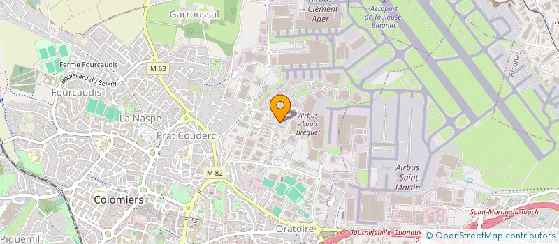 localisation de l'entreprise SCI CHALTO à COLOMIERS