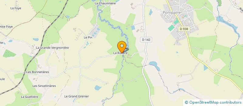 localisation de l'entreprise SCI CHALUC  VOUHE