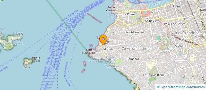 localisation de l'entreprise SCI CHALUDIKA à MARSEILLE