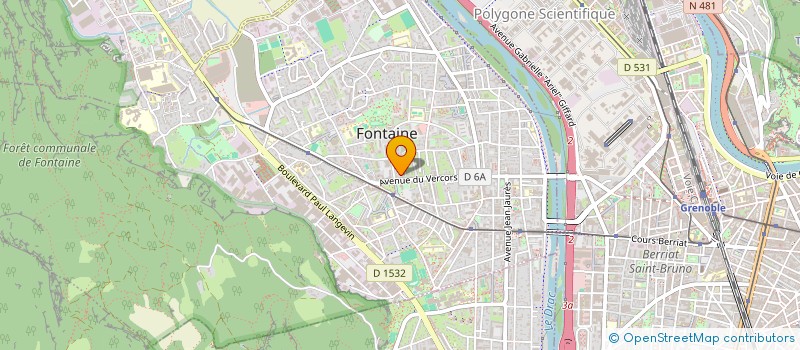 localisation de l'entreprise SCI CHALUMAR  FONTAINE