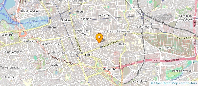 localisation de l'entreprise SCI CHALUTINO  MARSEILLE