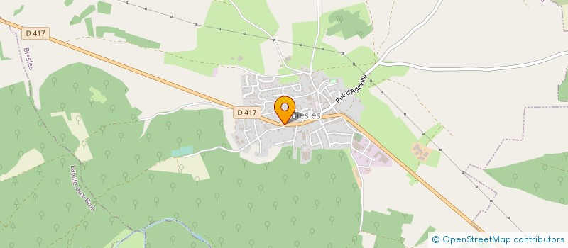 localisation de l'entreprise SCI CHAM  BIESLES