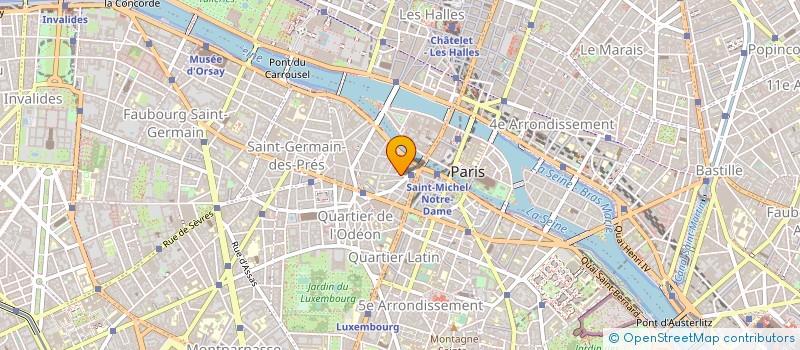 localisation de l'entreprise SCI CHAMA à PARIS