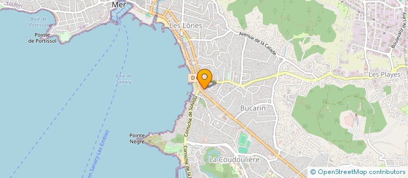 localisation de l'entreprise SCI CHAMAEROPS à SIX-FOURS-LES-PLAGES