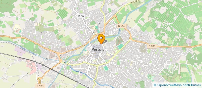 localisation de l'entreprise SCI CHAMAL  PERTUIS