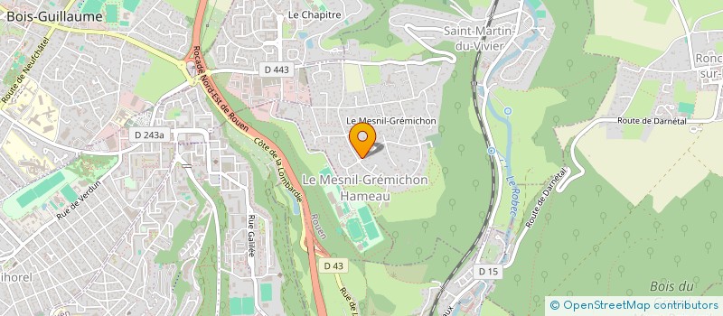 localisation de l'entreprise SCI CHAMALO  SAINT-MARTIN-DU-VIVIER