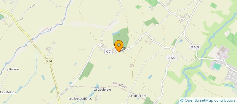 localisation de l'entreprise SCI CHAMAPI  MONTILLIERS