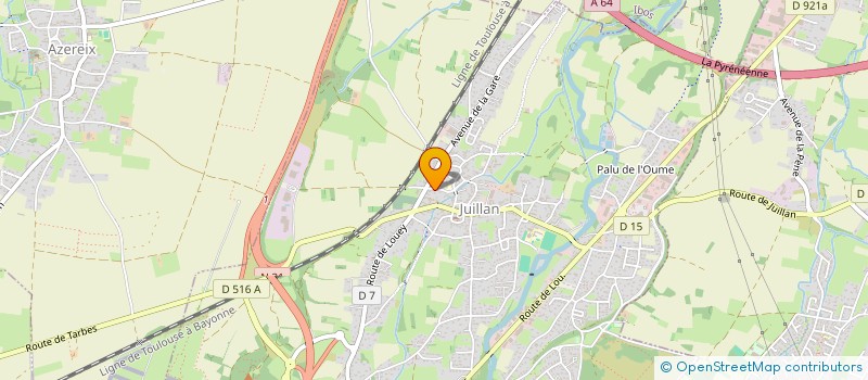 localisation de l'entreprise SCI CHAMAPILDOC  JUILLAN