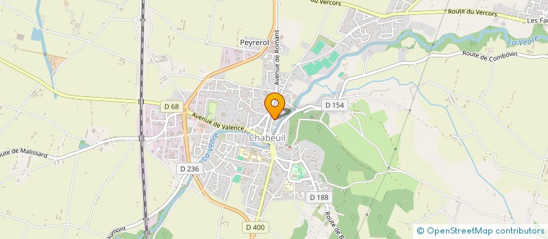 localisation de l'entreprise SCI CHAMAR à CHABEUIL
