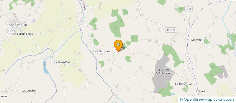 localisation de l'entreprise SCI CHAMAR  SAINT-GEORGES-DE-REINTEMBAULT