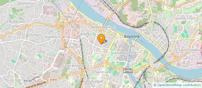 localisation de l'entreprise SCI CHAMARHUM à BAYONNE