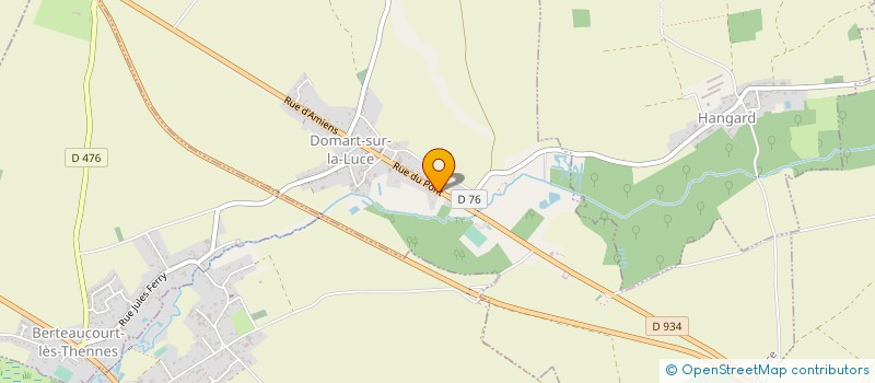 localisation de l'entreprise SCI CHAMARLANDES  ORTHEVIELLE